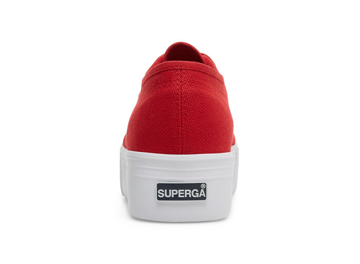 Superga Plataforma Mujer Rojas - 2790 Acotw - 629578BAO